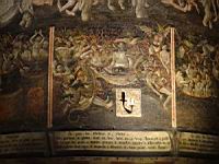 Albi, Cathedrale Ste Cecile, Fresque du Jugement Dernier (09)
